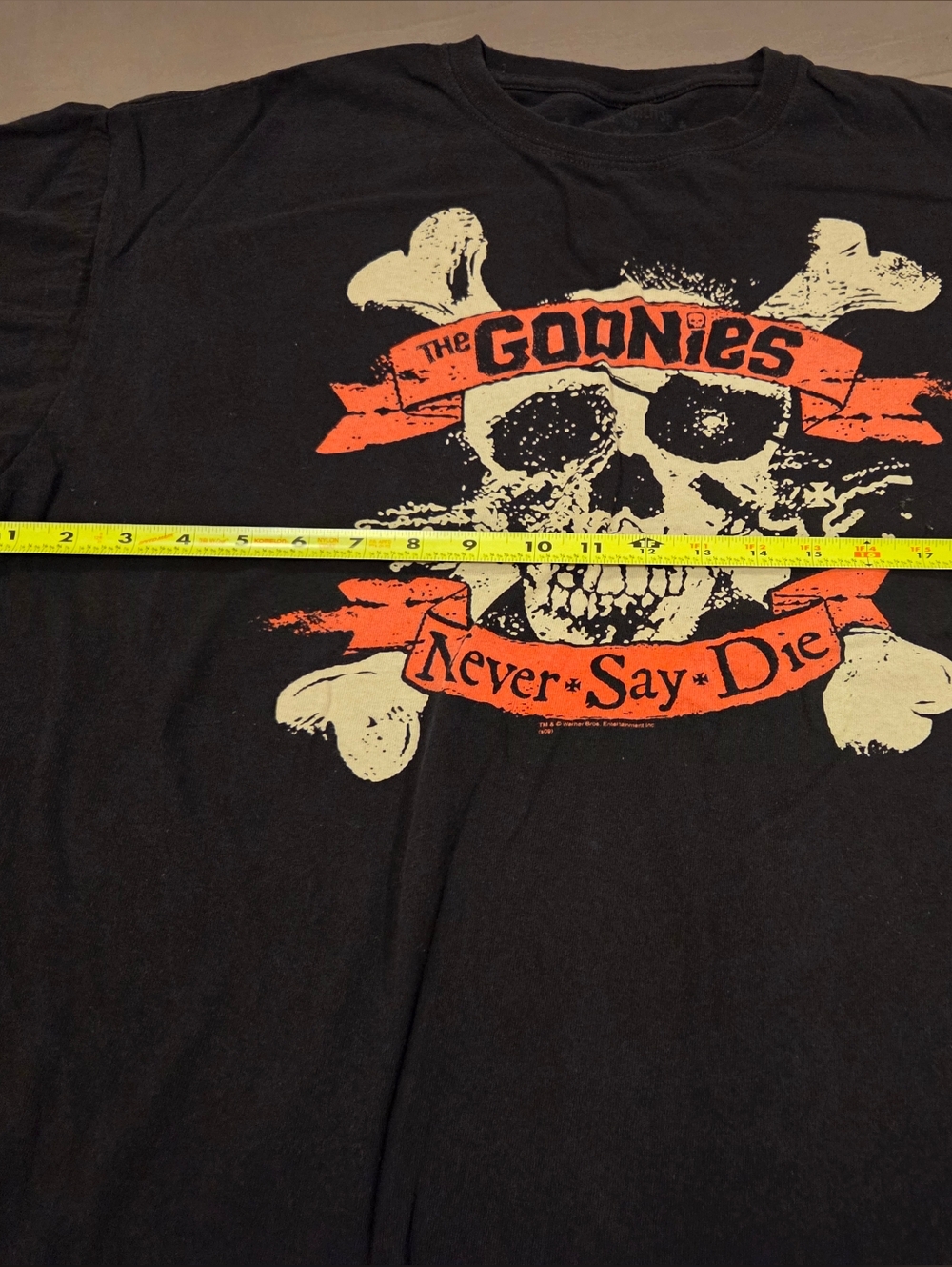 THE GOONIES - NEVER SAY DIE - VINTAGE SHIRT - MENS SIZE XL - Picture 4 of 9